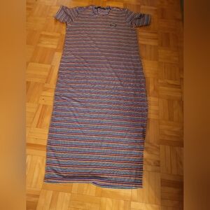 Obey Multicolor Striped Dress